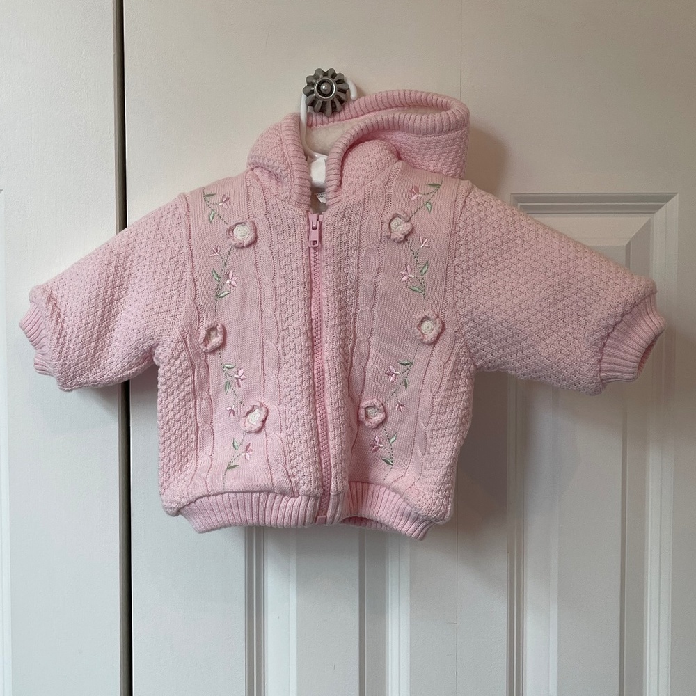 Dani Girls Pink Coat 3M